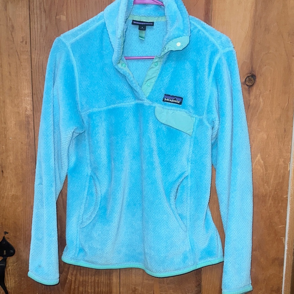 Patagonia Sky Blue Fleece Jacket